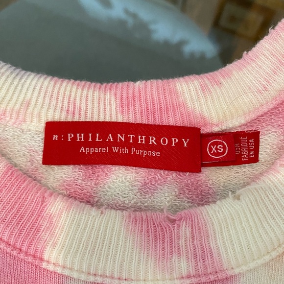 Philanthropy tie dye sweatshirt XS - Picture 2 of 11